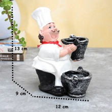 Load image into Gallery viewer, ParthNest Laughing Chef Salt and Pepper Shaker Holder