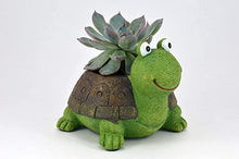 Load image into Gallery viewer, Green Turtle Shape Cartoon Cute Mini Succulent Pot Indoor Desktop Plant Holder Home Office &amp; Garden Decor Small Cacti Bonsai Pot Flower Pot Creative Home &amp; Garden Decor,