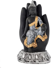 Load image into Gallery viewer, Handcrafted Sitting Buddha on Palm Decorative Showpiece Figurine