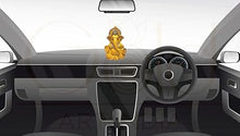 Load image into Gallery viewer, Mango Terracotta Finish Ganesha for Car Dashboard Home Decor Gifting Diwali Birthday Festivals 3.5 x 2 Inches