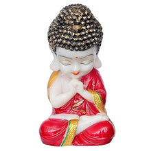 Load image into Gallery viewer, Merak Arts Buddha Baby Monk for Living Room/Bedroom/Home/Office House/Desk &amp; Car Dashboard Antique Idol, Art, Decoration, Showpiece, Resin, Pack of 1