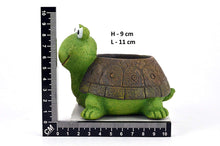 Load image into Gallery viewer, Green Turtle Shape Cartoon Cute Mini Succulent Pot Indoor Desktop Plant Holder Home Office &amp; Garden Decor Small Cacti Bonsai Pot Flower Pot Creative Home &amp; Garden Decor,