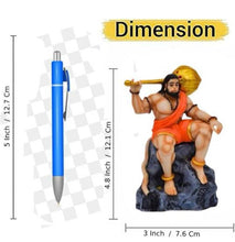 Load image into Gallery viewer, Merak Arts Hanuman Ji Ki Murti in Blessing stauteLord Balaji Bajrangbali Sankat Mochan Bhagwan Idol for Temple car Dashboard Home Decor Statue Gift