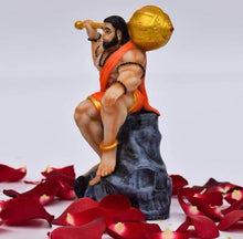 Load image into Gallery viewer, Merak Arts Hanuman Ji Ki Murti in Blessing stauteLord Balaji Bajrangbali Sankat Mochan Bhagwan Idol for Temple car Dashboard Home Decor Statue Gift