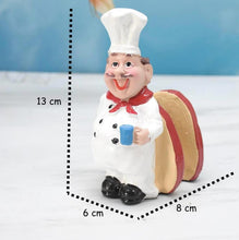 Load image into Gallery viewer, Set of 2 Delightful Chefs Toothpick Holder and Tissue Paper Holder Stand for Kitchen, Home Decor, Office, Restaurant, Tissue Organizer for Dinner Tables (Tissue paper holder combo)