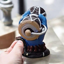 Load image into Gallery viewer, Merak Arts Shiva Damru Idol Shiv Hand Murti Decorative Showpiece - 22 cm (Polyresin, Resin, Multicolor)